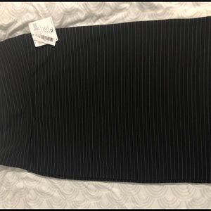 NWT LulaRoe XL Black Cassie Pencil Skirt
